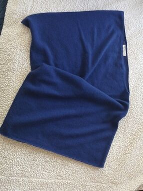 Rachel Zoe Navy Blue Cashmere Poncho